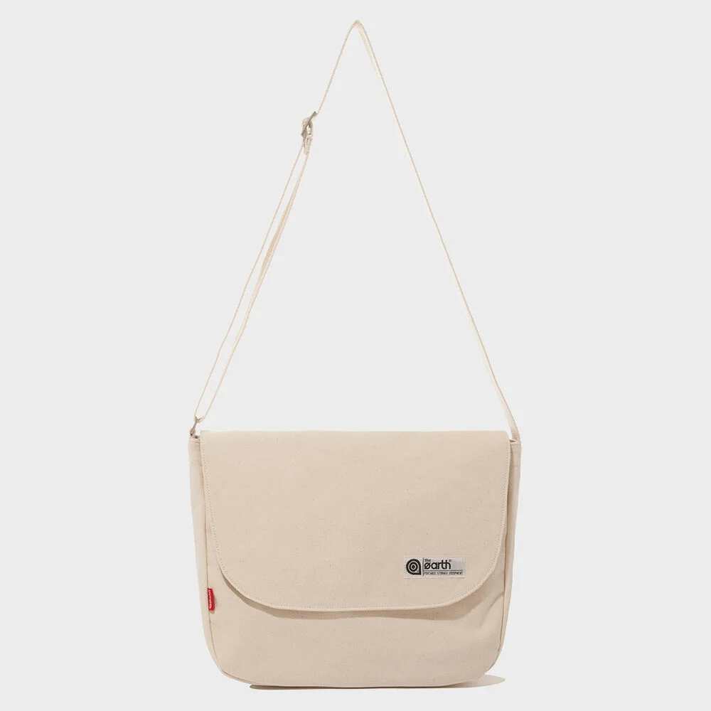 CANVAS LTE MAIL BAG - ECRU