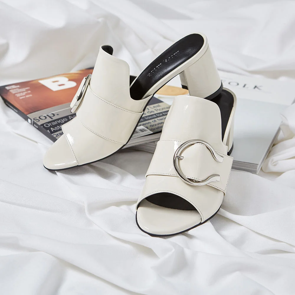 Wavy Ring Mule_MM043_IV