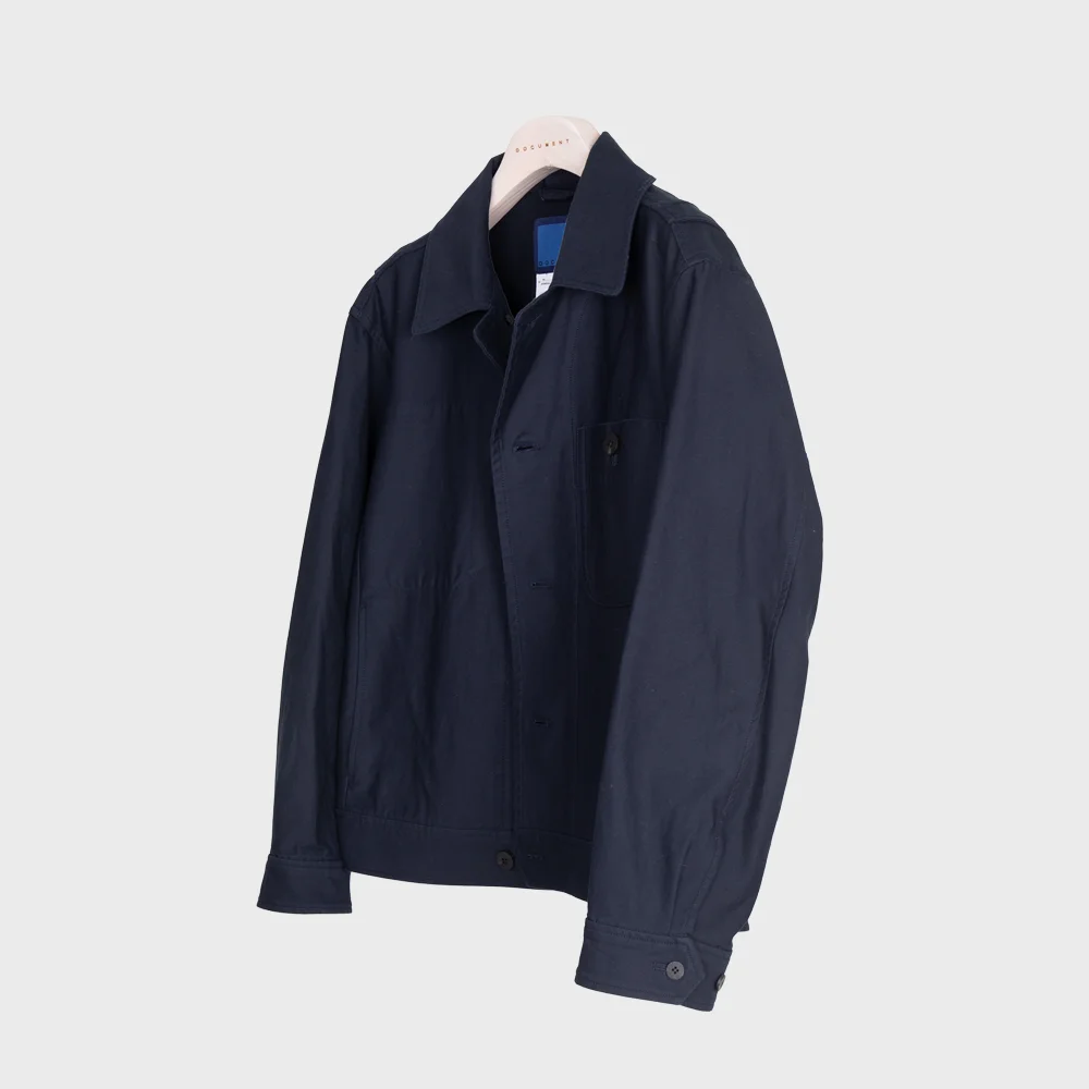 U.S. BACK SATIN MILITARY JACKET(OG-107)_NAVY