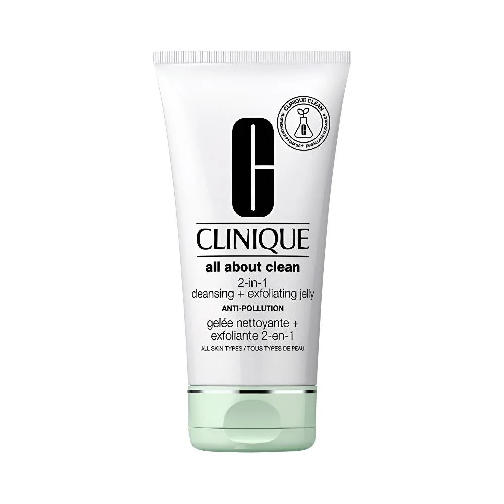 Clinique 全 About 潔淨 2-in-1 潔面 + 去角質 啫喱 抗 Pollution 150ml