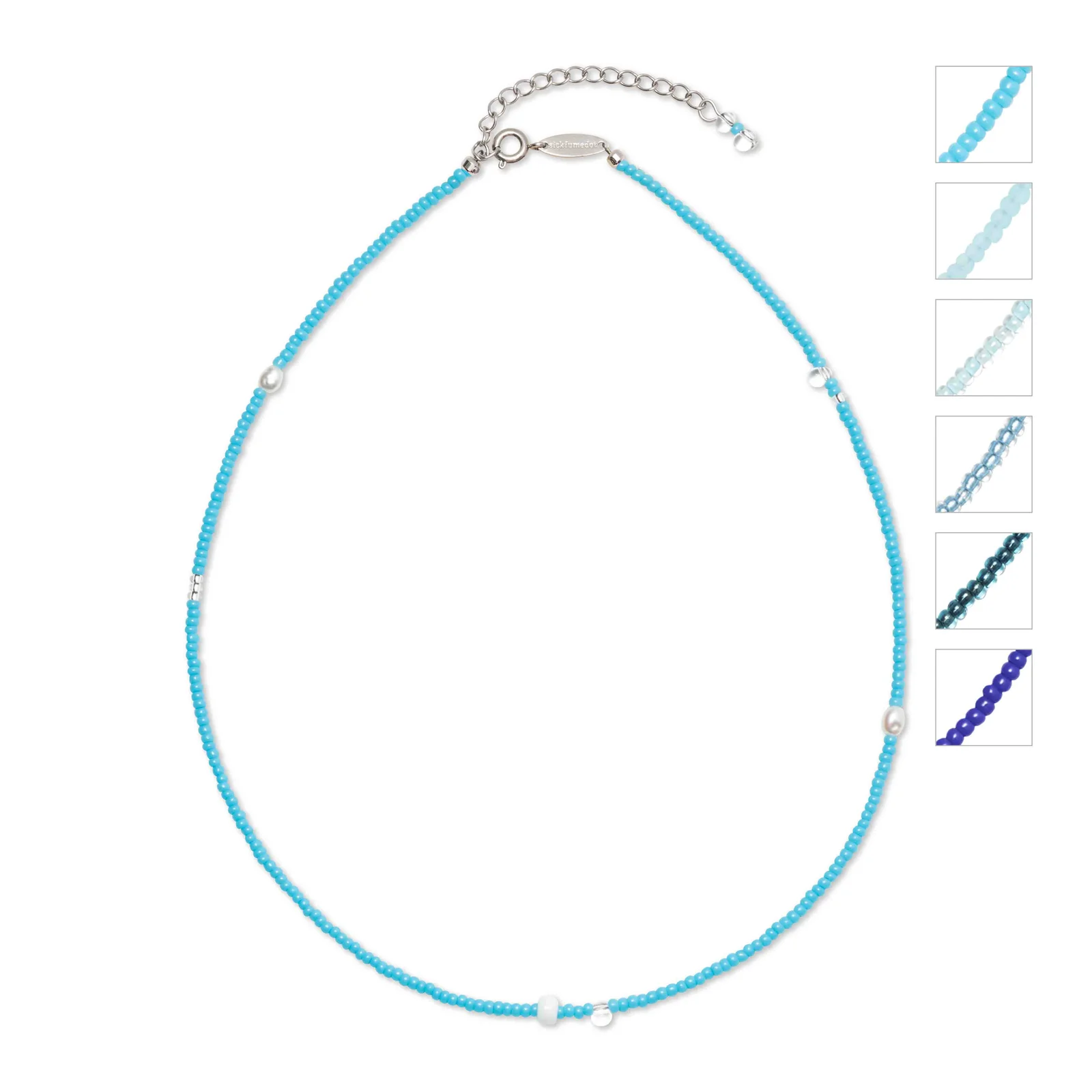 Slurpee Necklace - Blue