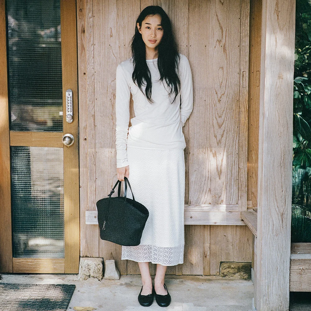 ROSY LACE SKIRT_IVORY