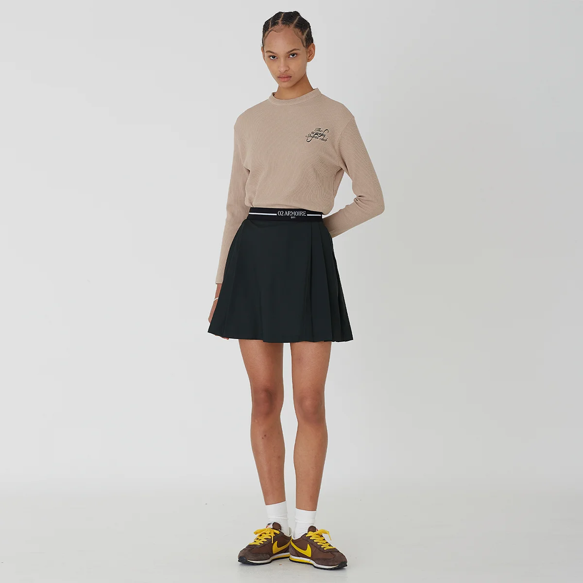 Skylar Skirt _ Khaki