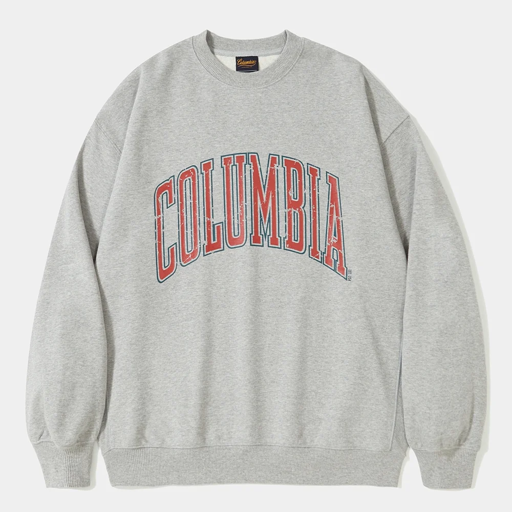 VTG BIG CRACK HEAVY TERRY CREW NECK_M.GRAY
