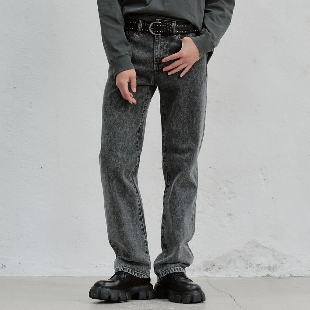 ESSENTIAL M57 STRAIGHT BLACK WASHED