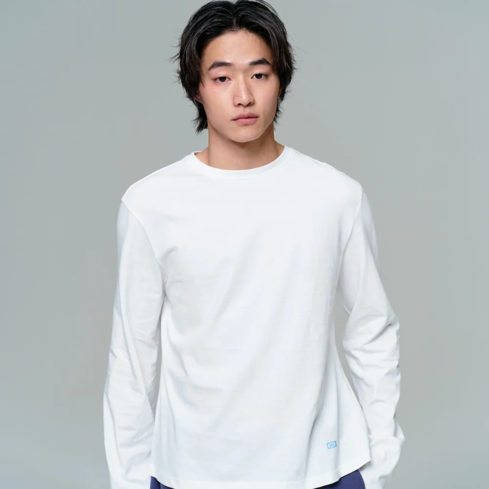MEN ERA ESSENTIAL LS T - WHITE