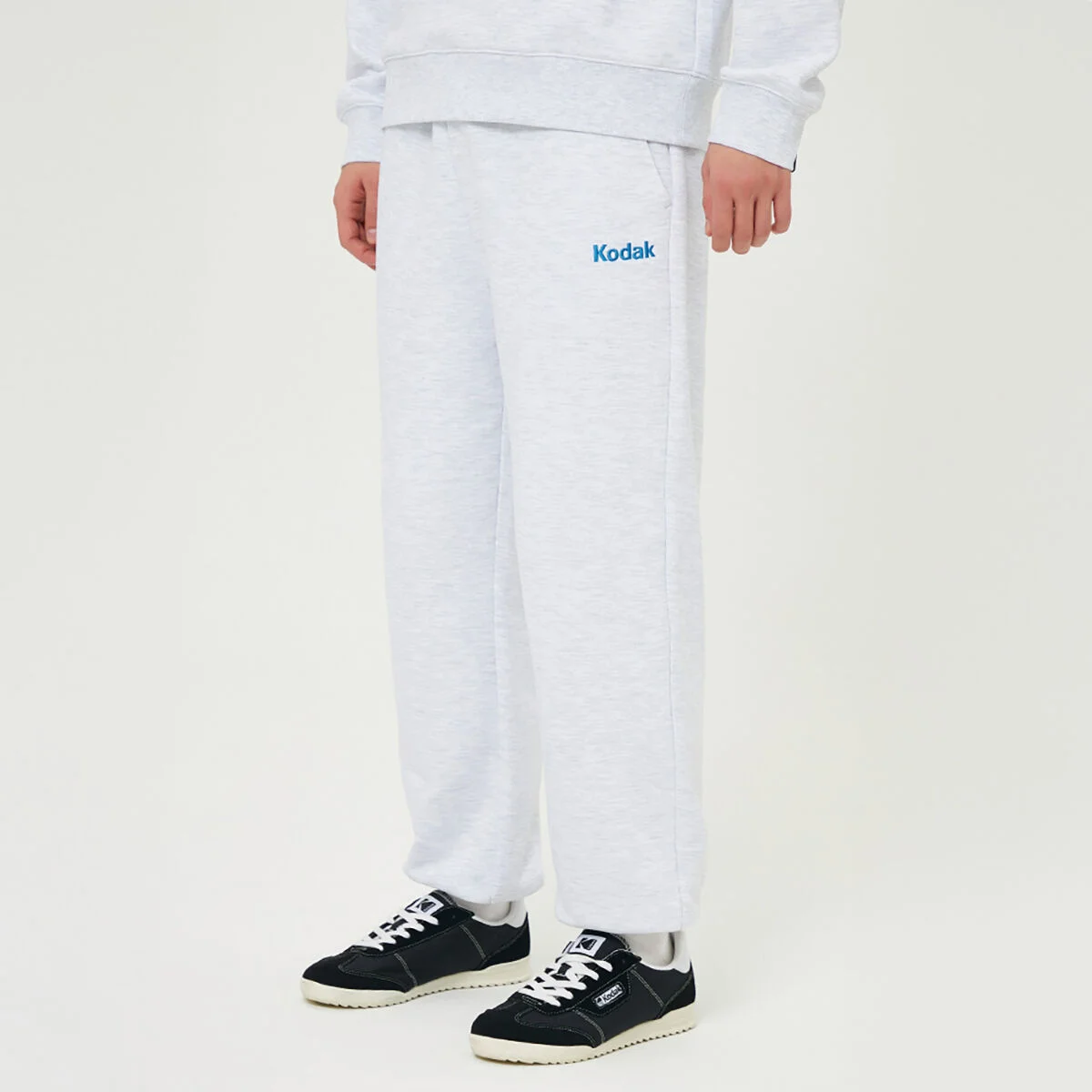 Monogram 慢跑褲 褲子 WHITE MELANGE