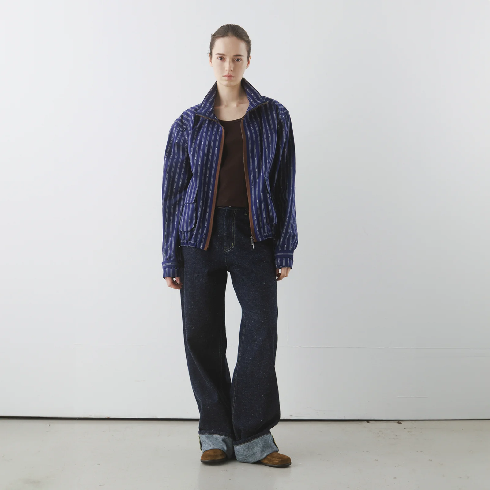 Nimes Selvedge Denim in Deep Blue