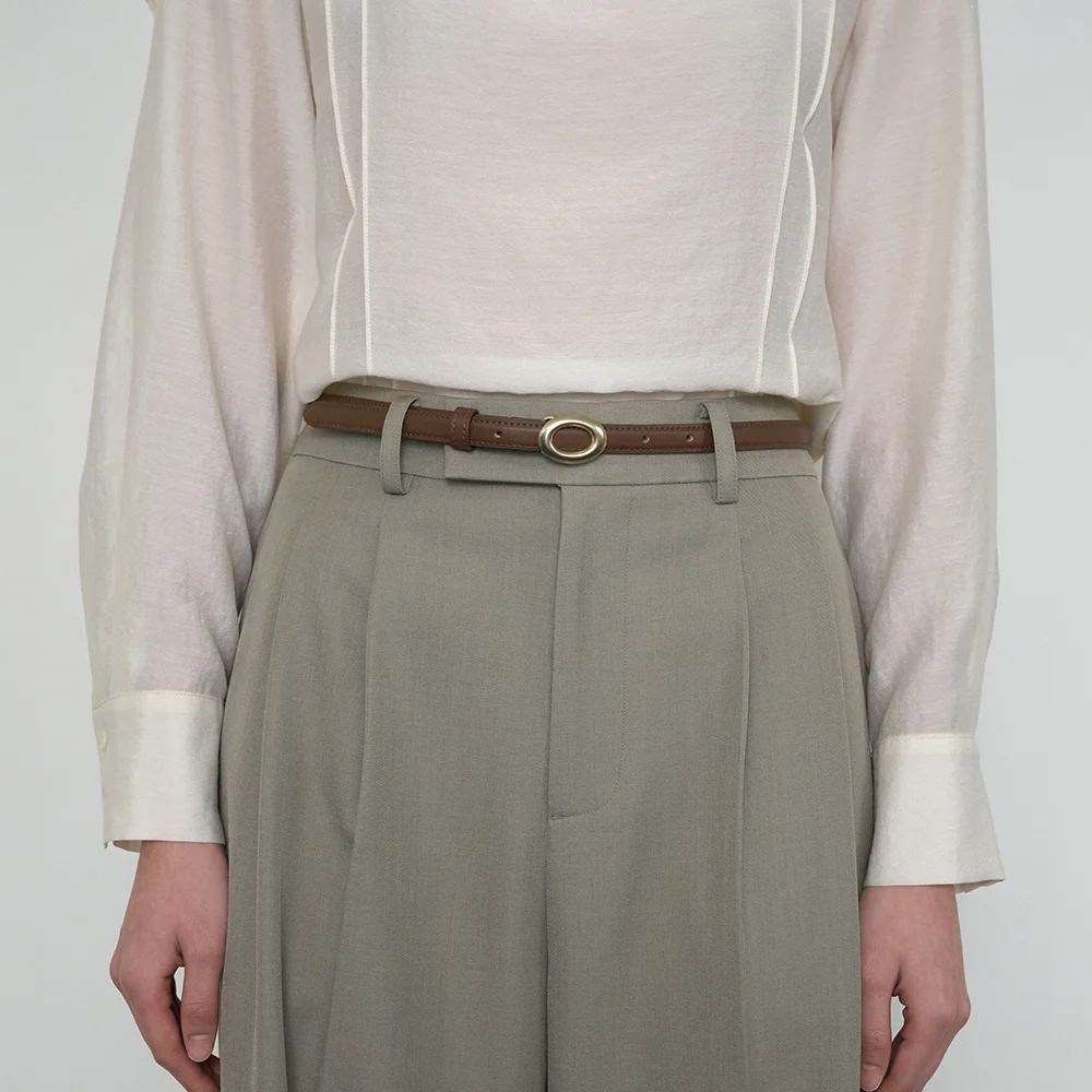 Pebble Belt_Brown