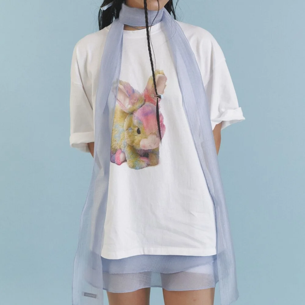 Love Sheer Long Scarf_BU
