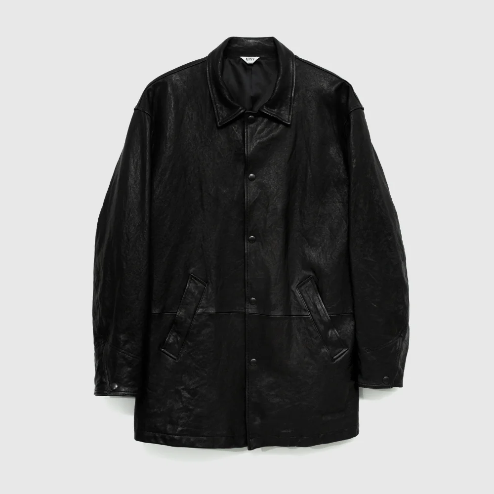 Veg Car Coat (Black)