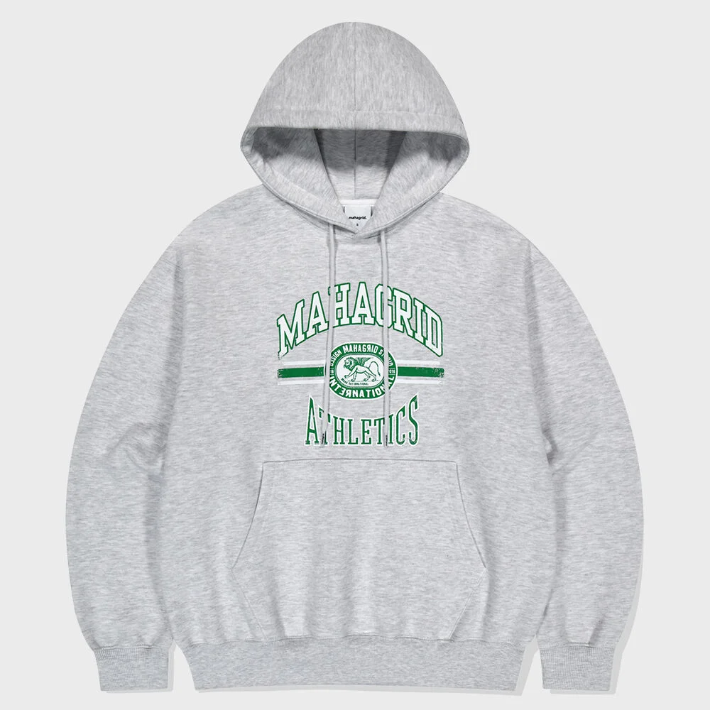 LION ATHLETICS HOODIE LIGHT GREY(MG2EFMM417A)