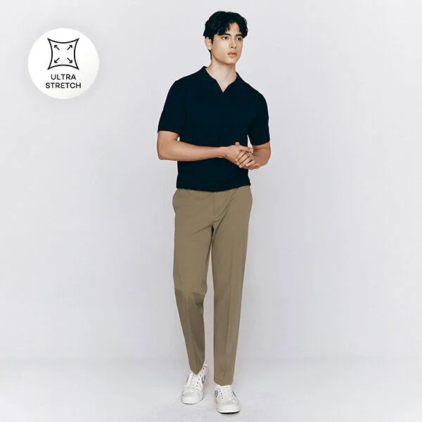 LW 錐形 Ultra Stretch 隱藏鬆緊 休閒卡其 褲子 115526_6color