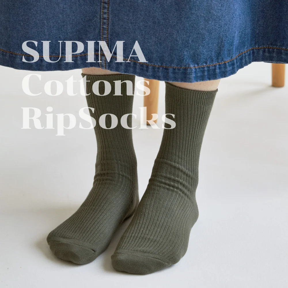 Saxology 高級 比馬棉 純棉 Lip Socks 3p 套裝