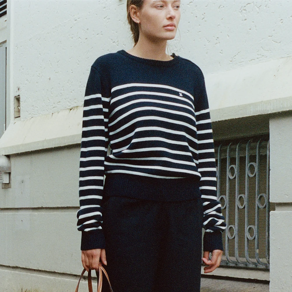 KRONE STRIPE KNIT IN