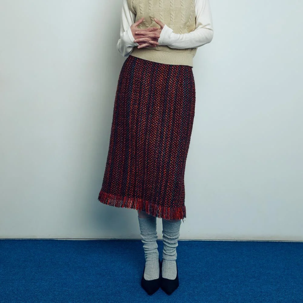 Bebe skirt Brick brown