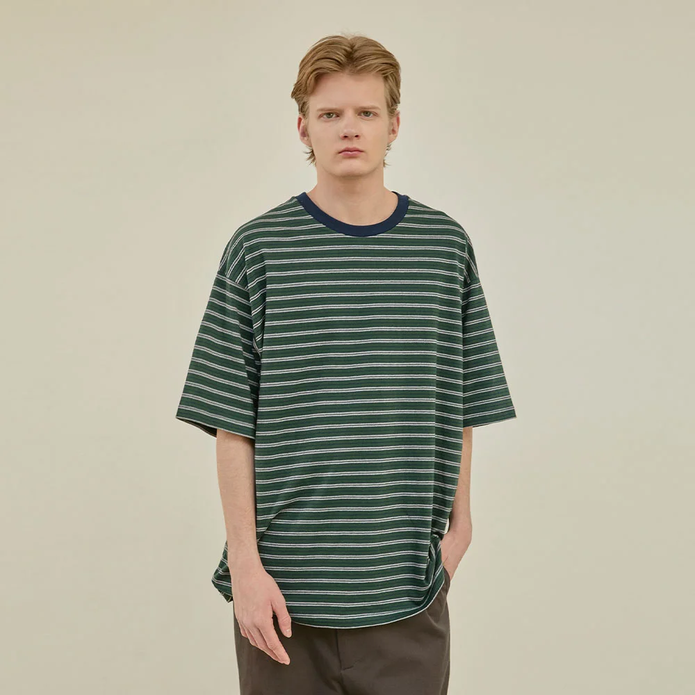 Stripe HS T-Shirt (Green)