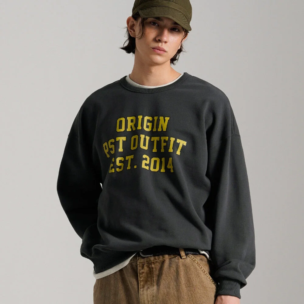 New Outfit 厚磅 衛衣 深灰色 JUMT4674