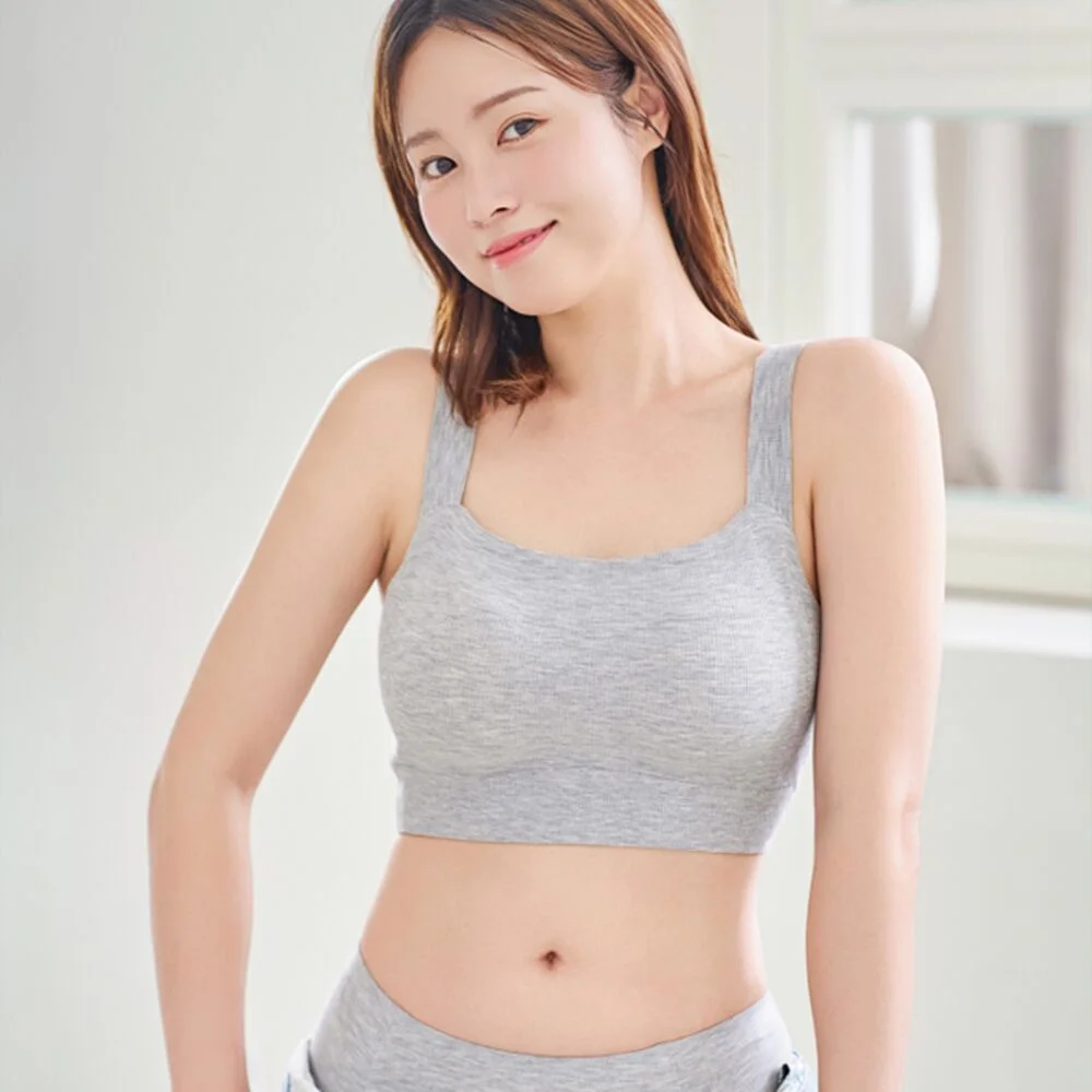 麻花 羅紋 背心式 胸圍 單品