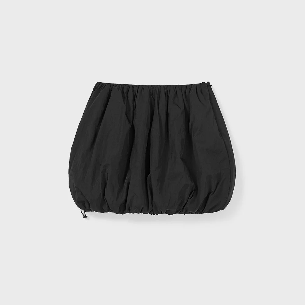 PADDED BALOON SKIRT (BLACK)
