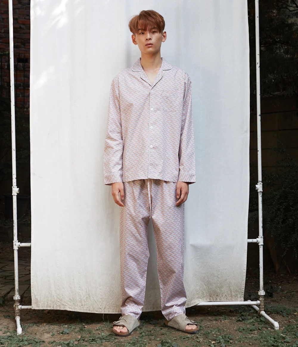 (M) FUN FOX PAJAMA SET