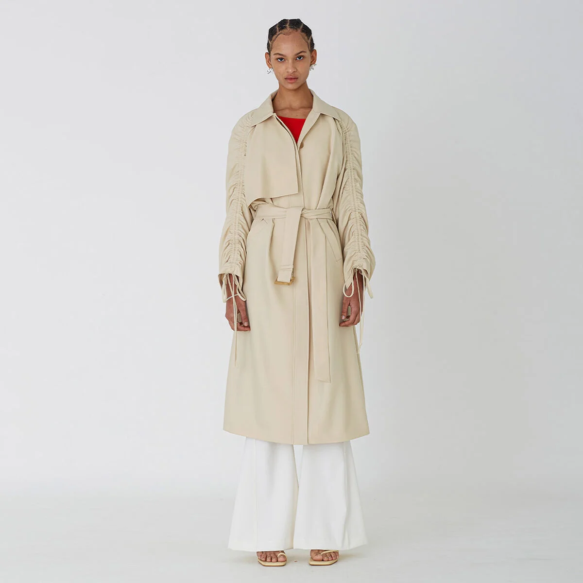 Jennie Trench Coat _ Butter