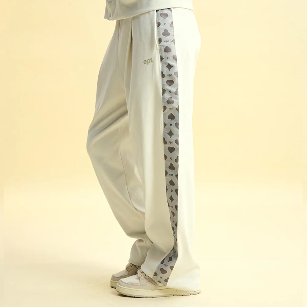 WM SEL POCKER TRACK PANTS (IVORY)