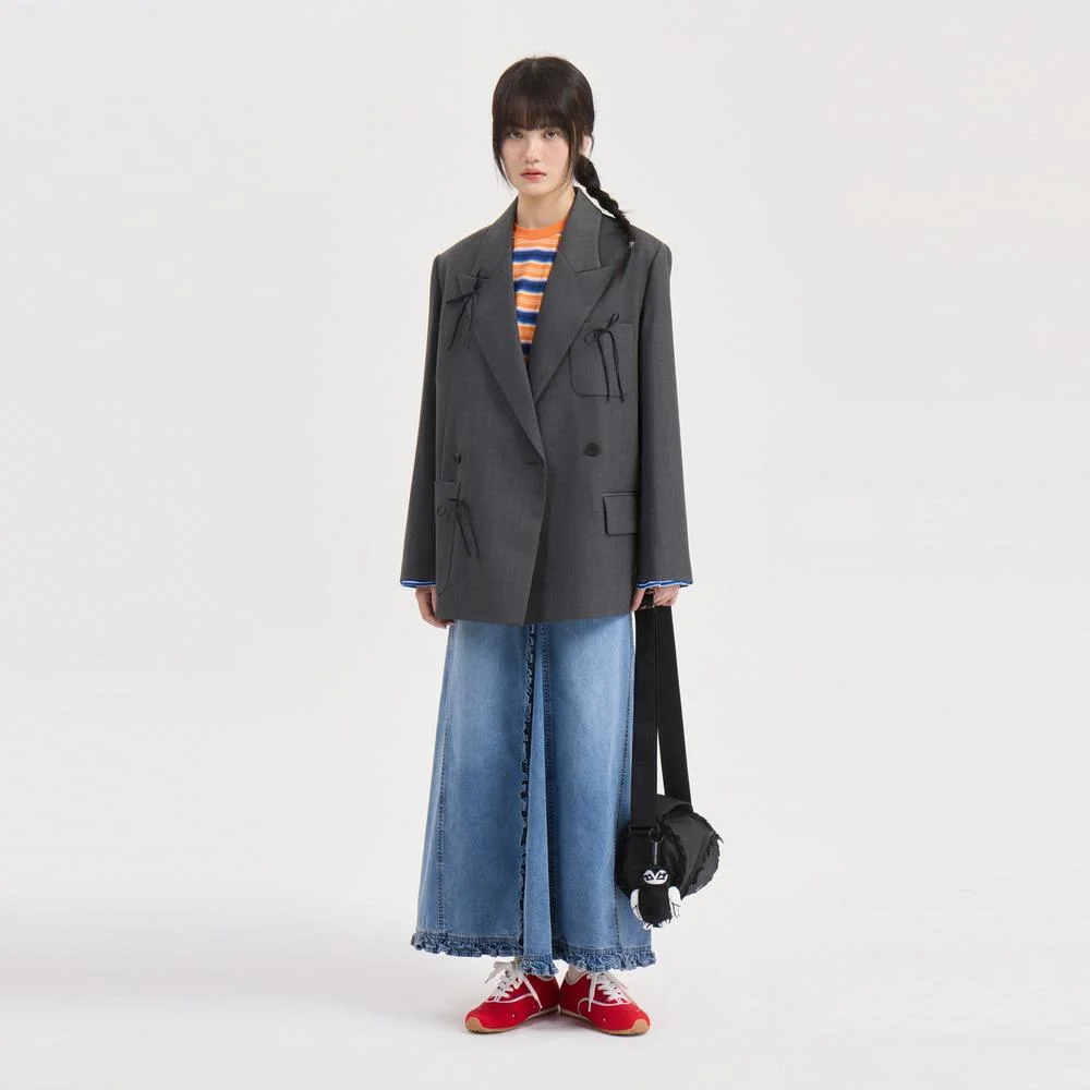 Wool Double Jacket (grey) LFJAS26210GYX