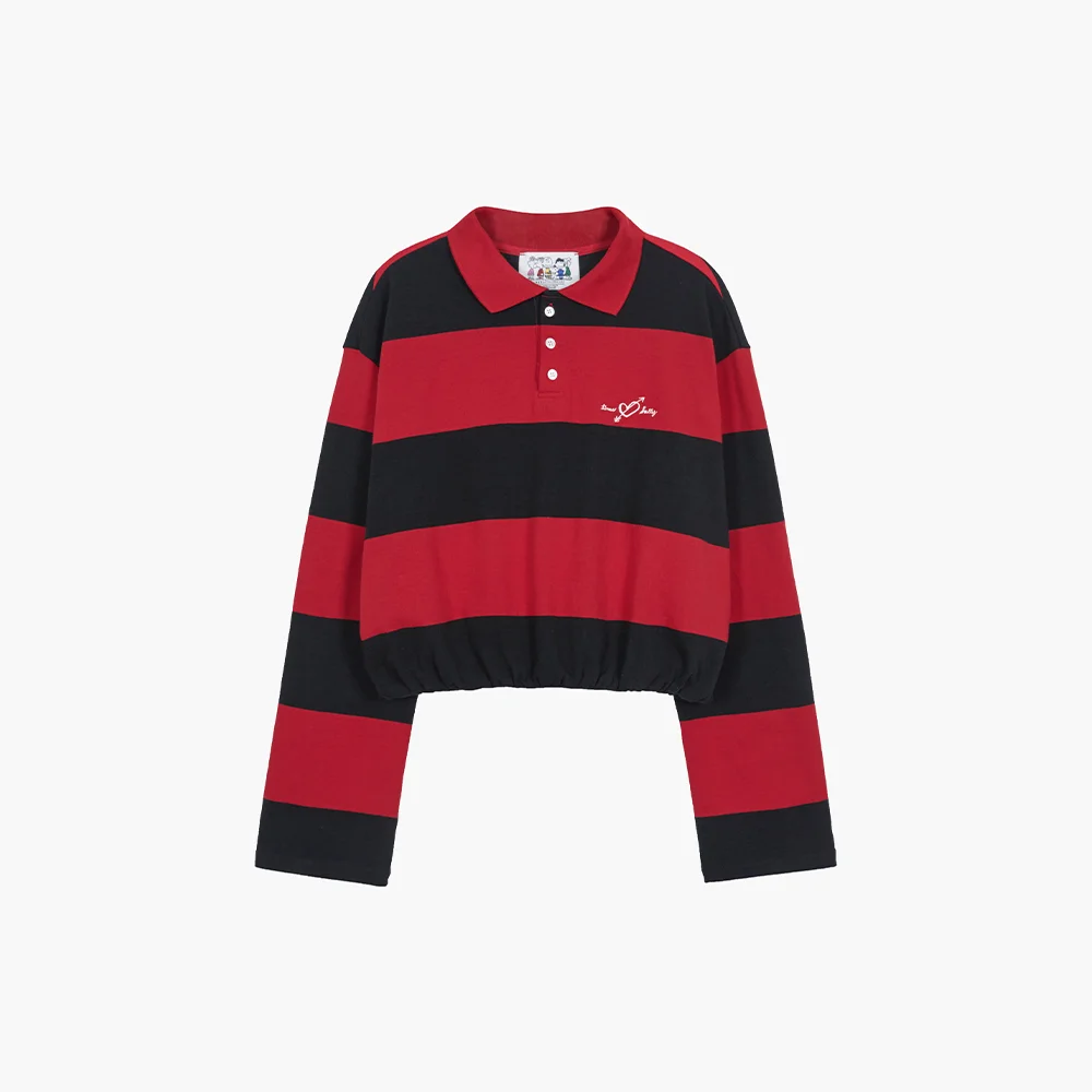 LINUS BALLOON POLO SHIRT_red