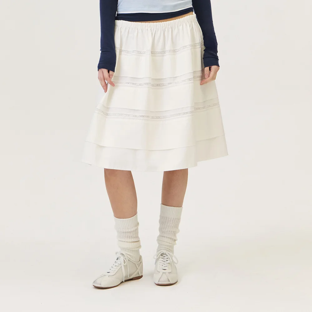 MORIN SKIRT (WHITE)