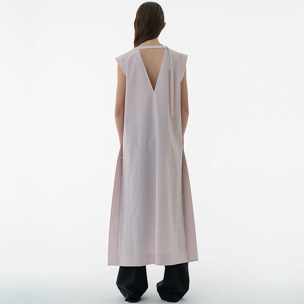 VNECK MAXI DRESS_LL