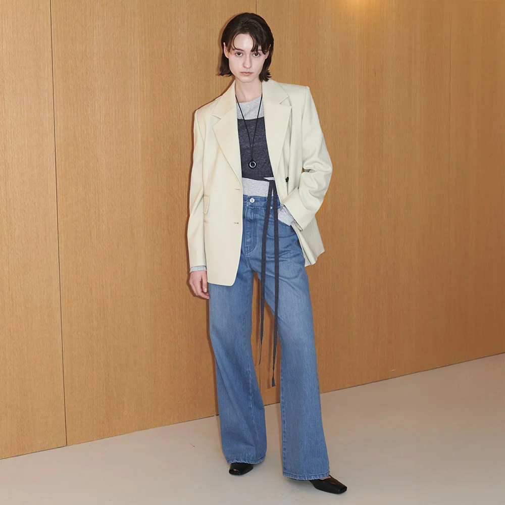 Back Slit Tailored Jacket SW5SJ101-CW