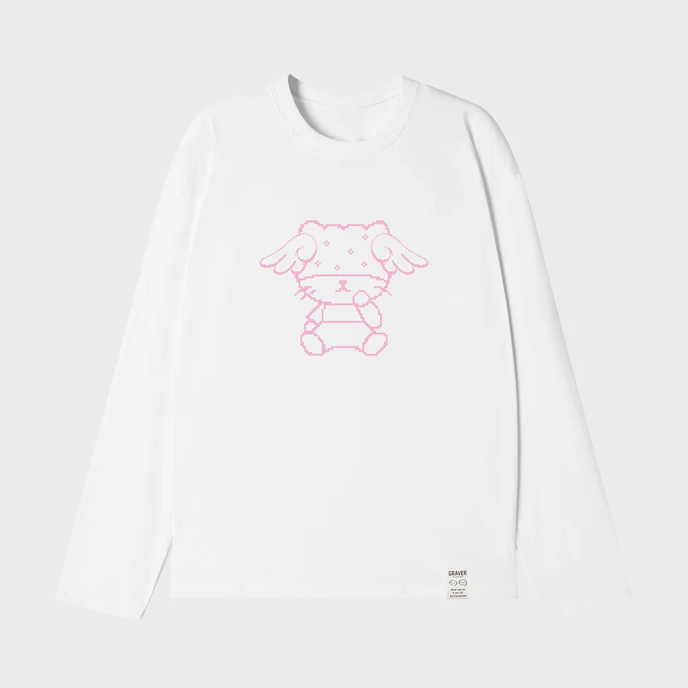 PIXEL G.O.C.A.T 長袖 T恤_3color