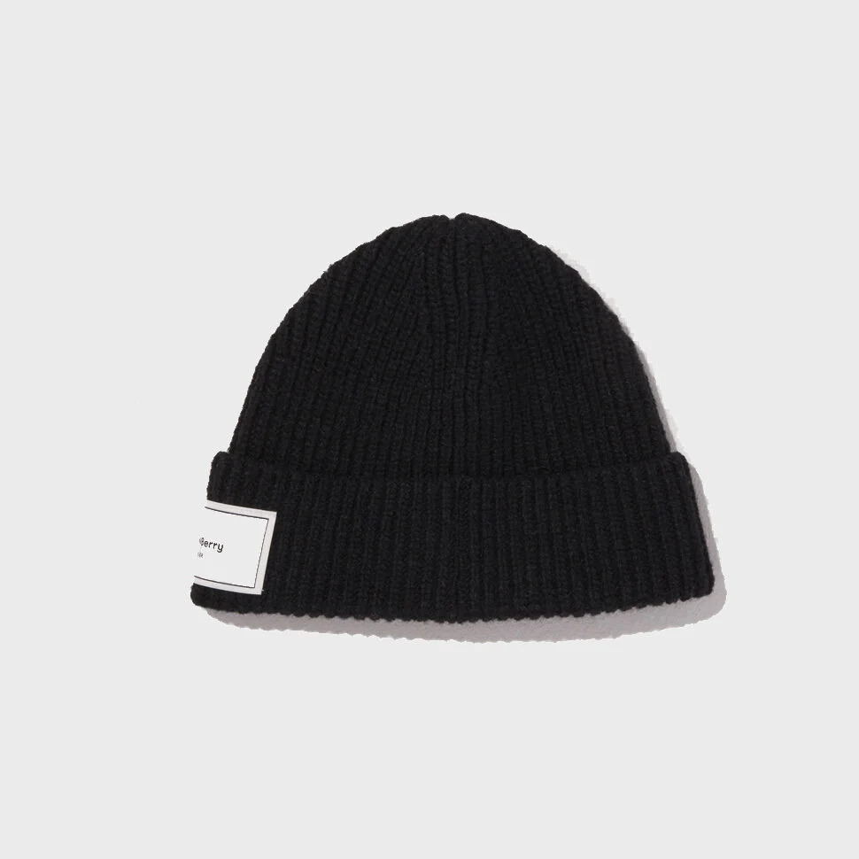LONG BEANIE_BLACK