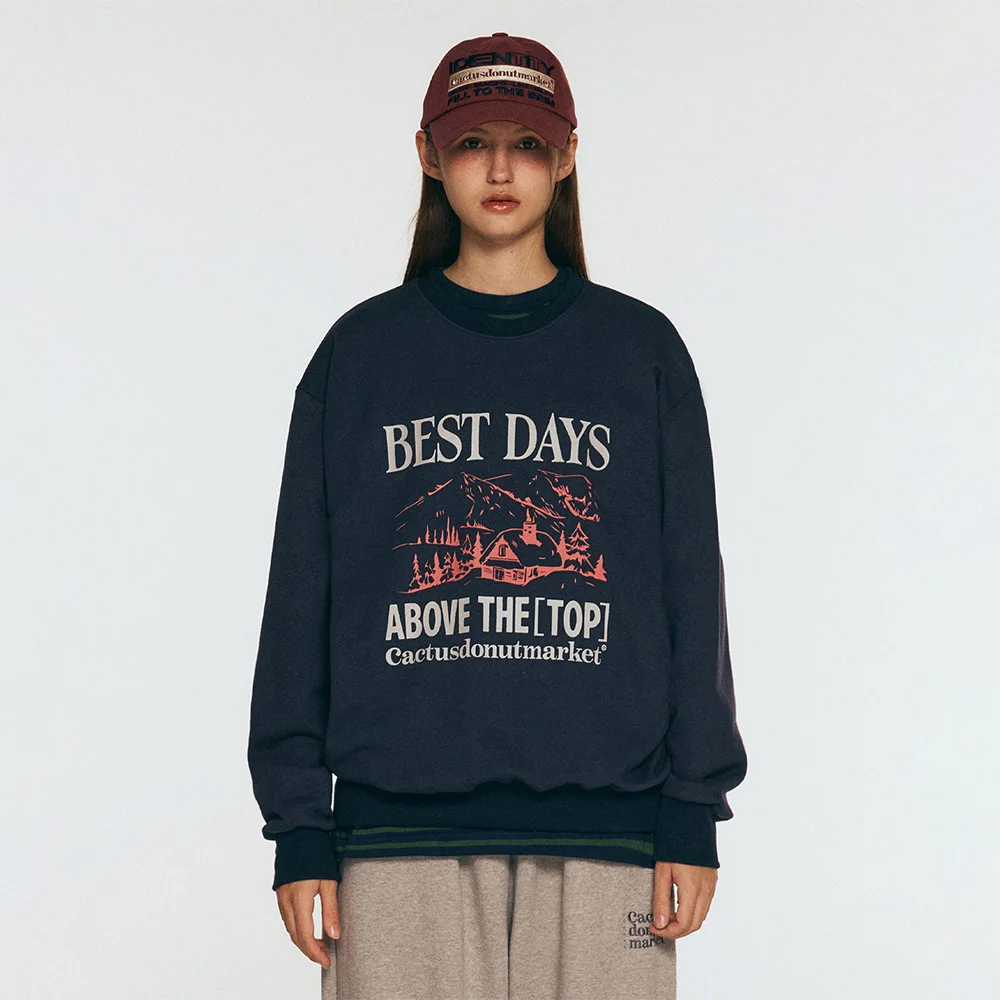 BEST DAYS SWEATSHIRT - NAVY
