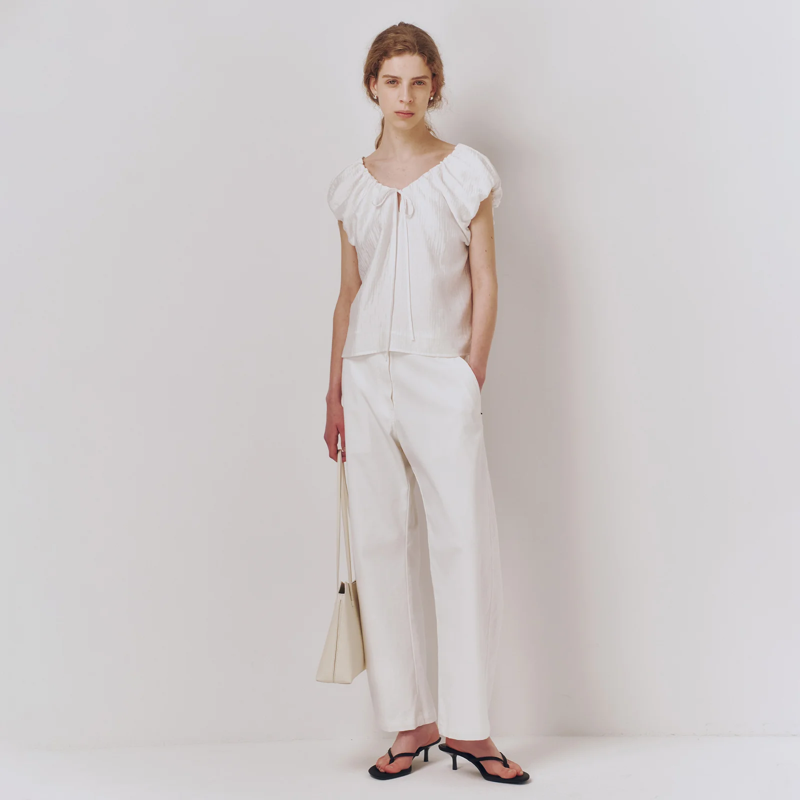 Swan Blouse White
