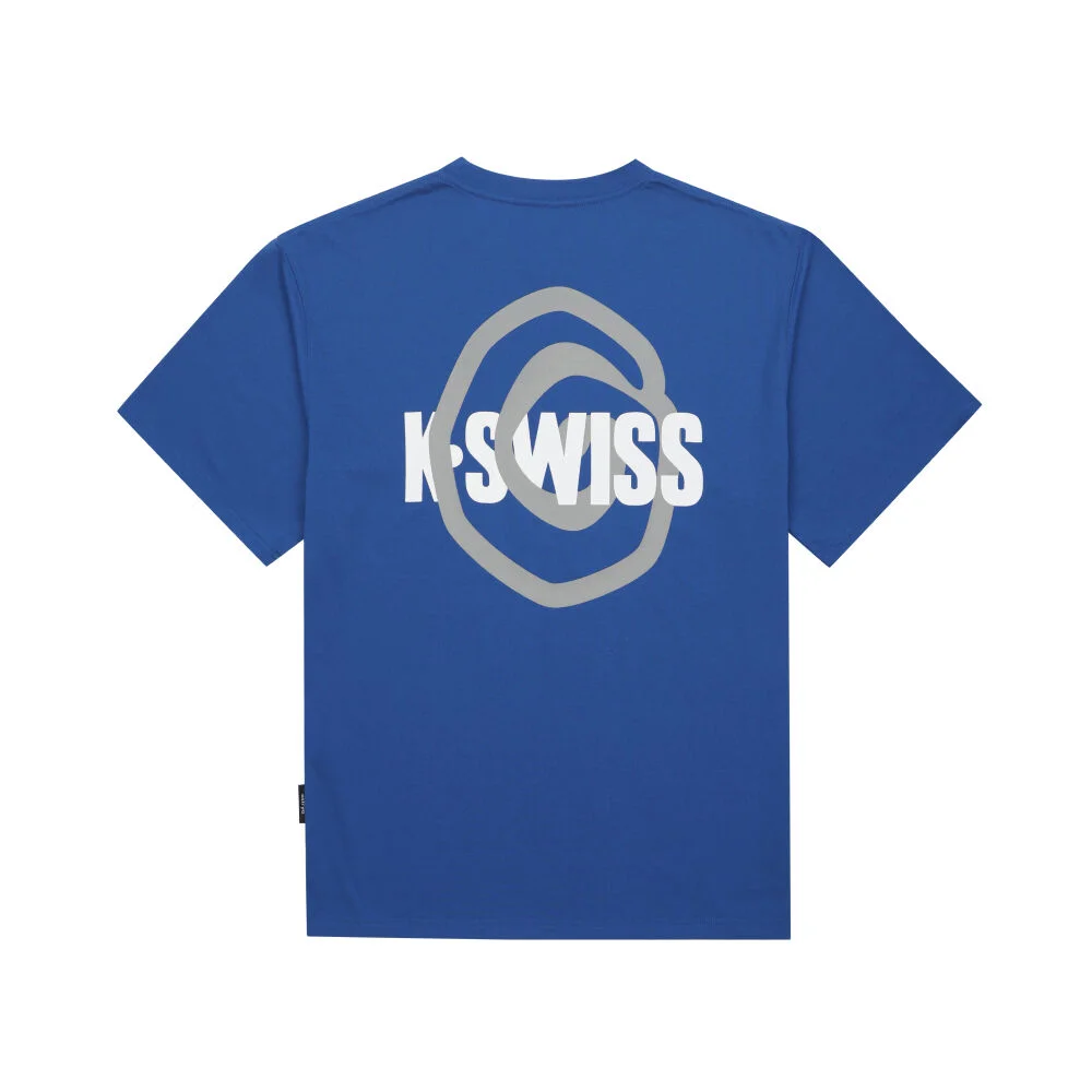 K-SWISS X ostrya 核心 標誌 短袖 T恤_1KSTSMV907BL