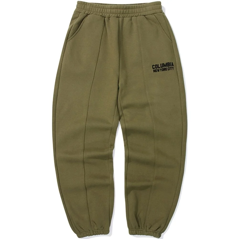 NY BLACKSERIES LOOSE-FIT FLEECE SWEATPANTS 卡其啡色