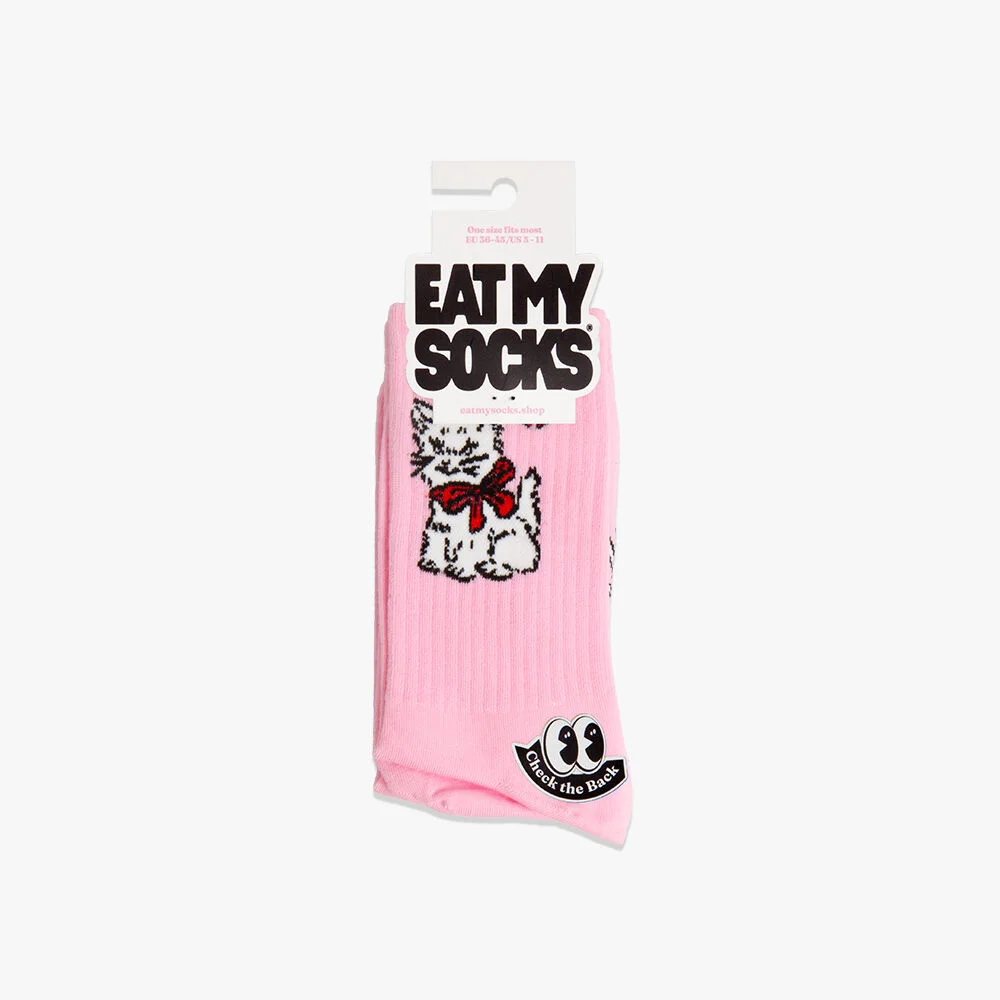 Eat My Socks Vintage Cat 復古貓咪 襪 襪