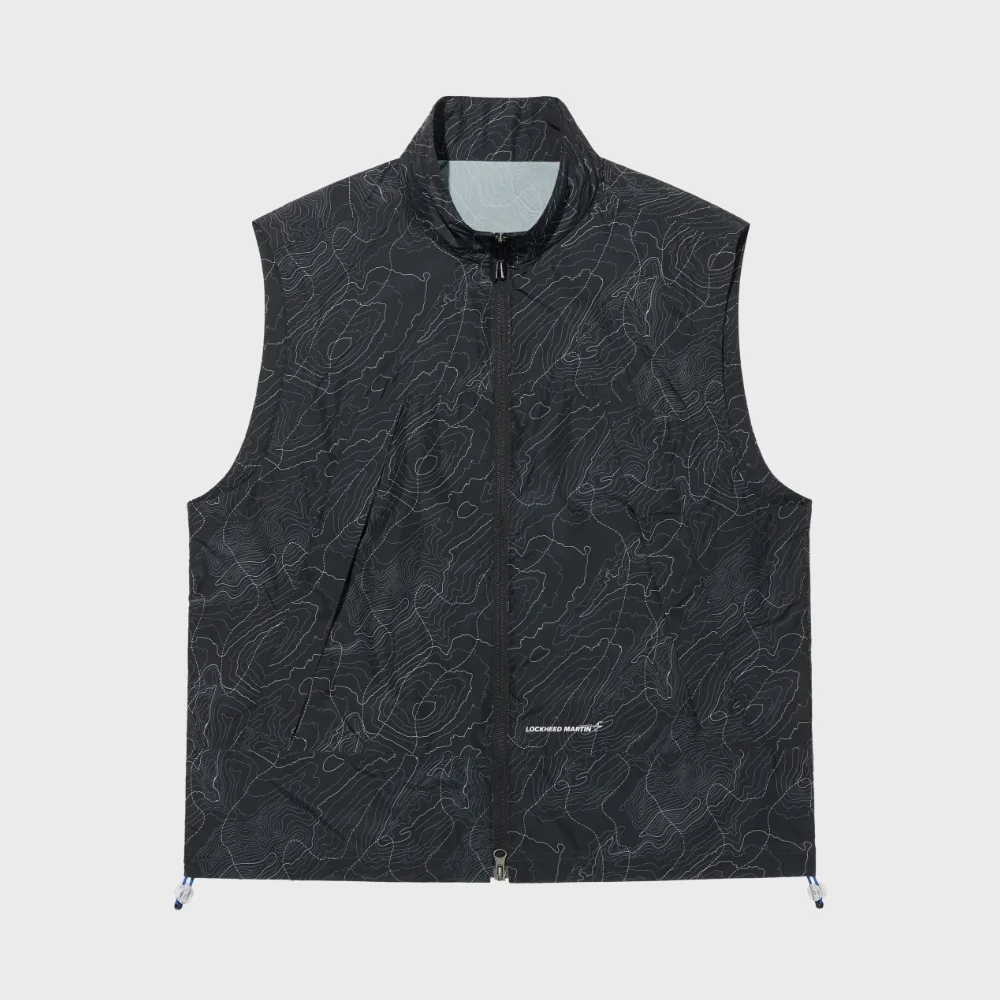 UTILITY NYLON VEST (BLACK)