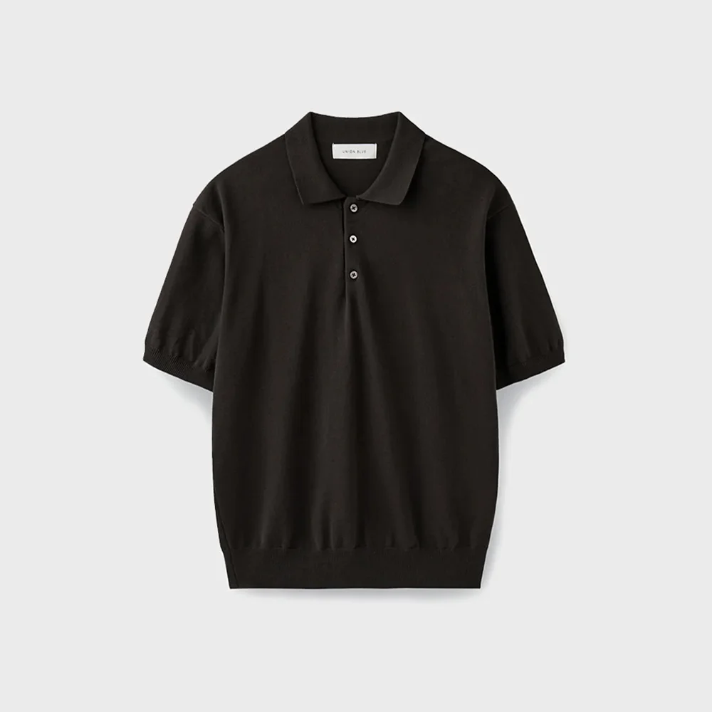 HARD TWIST COMFORT POLO KNIT