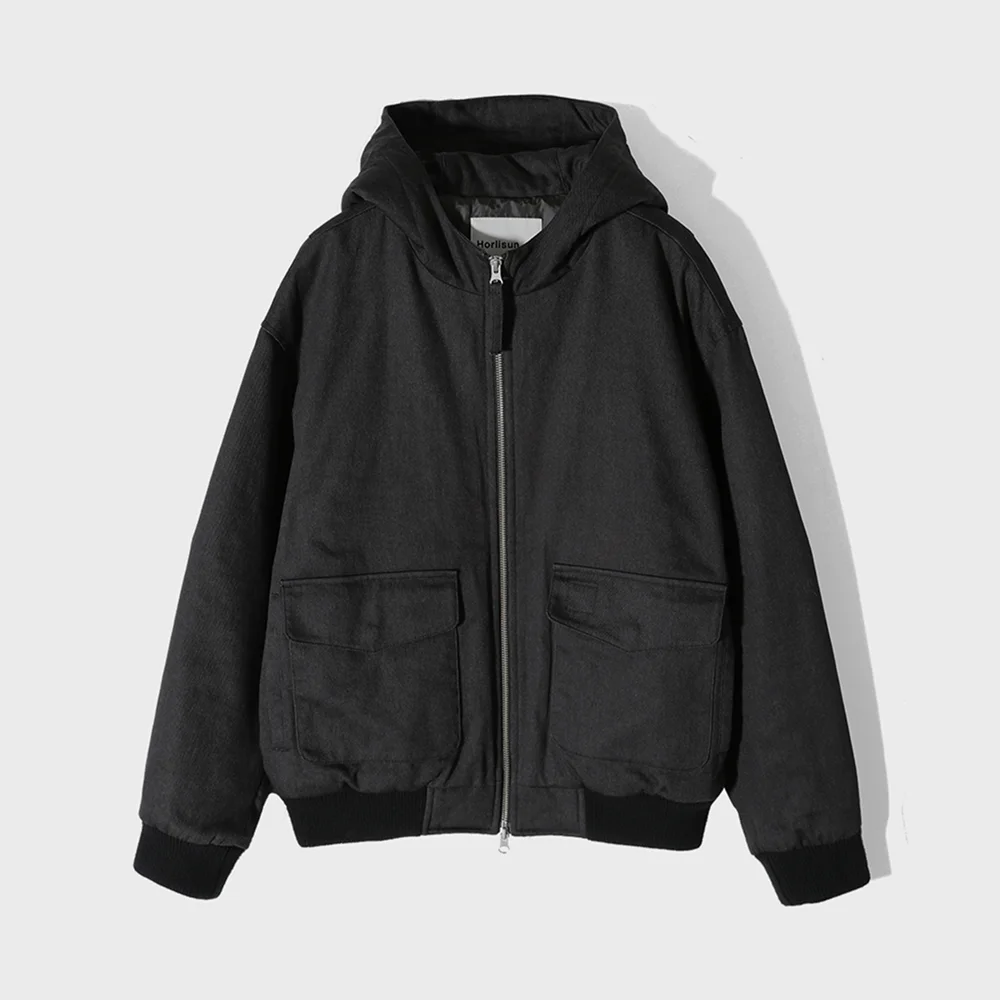 Mendoza Padding Hood Jacket Black
