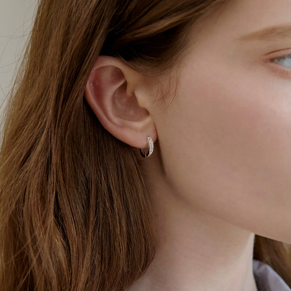 Sparkling Cubic Earrings. EB1792