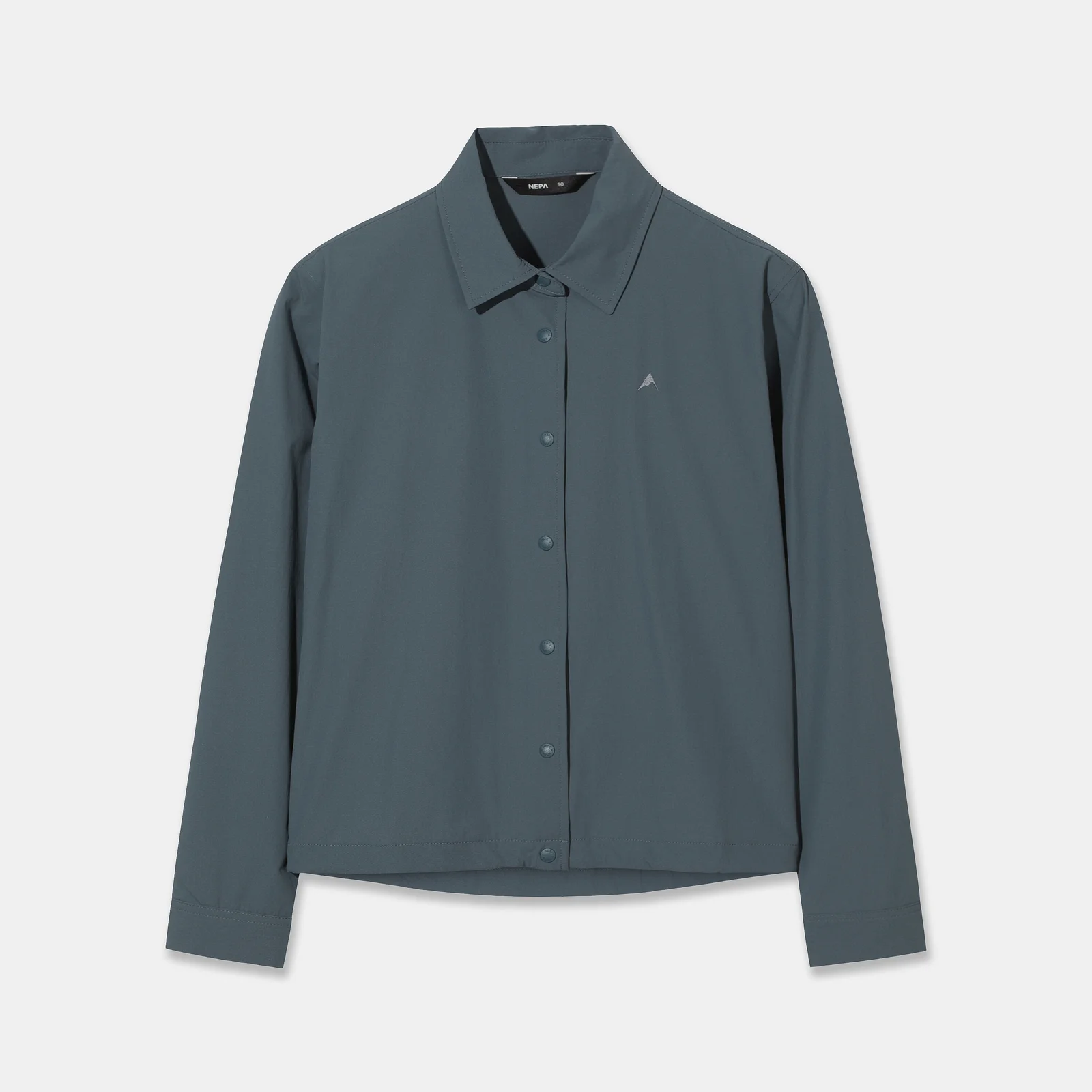 NEPA/Official Direct 7M41562 女裝 Compo 涼感 長袖 襯衫外套_DARK GREY