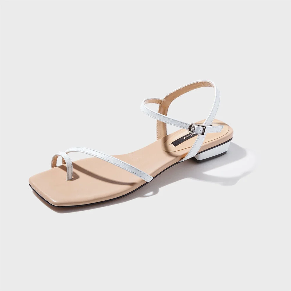 Sandals_D010 BRISE_White