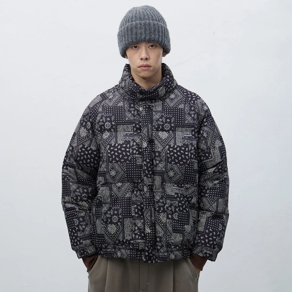 UNISEX Air Mix 佩斯利紋 Puffer / SBE4U07016_M