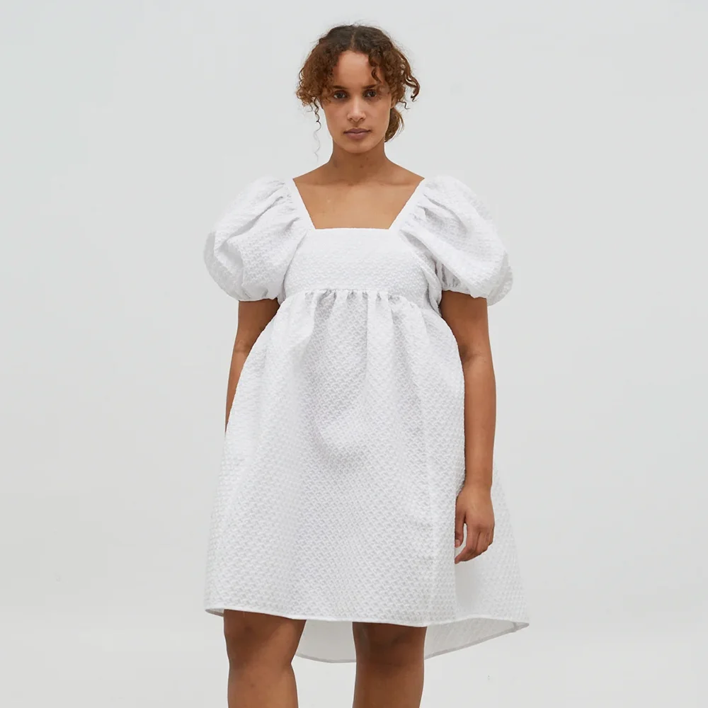 (W) TILDE DRESS (WHITE)