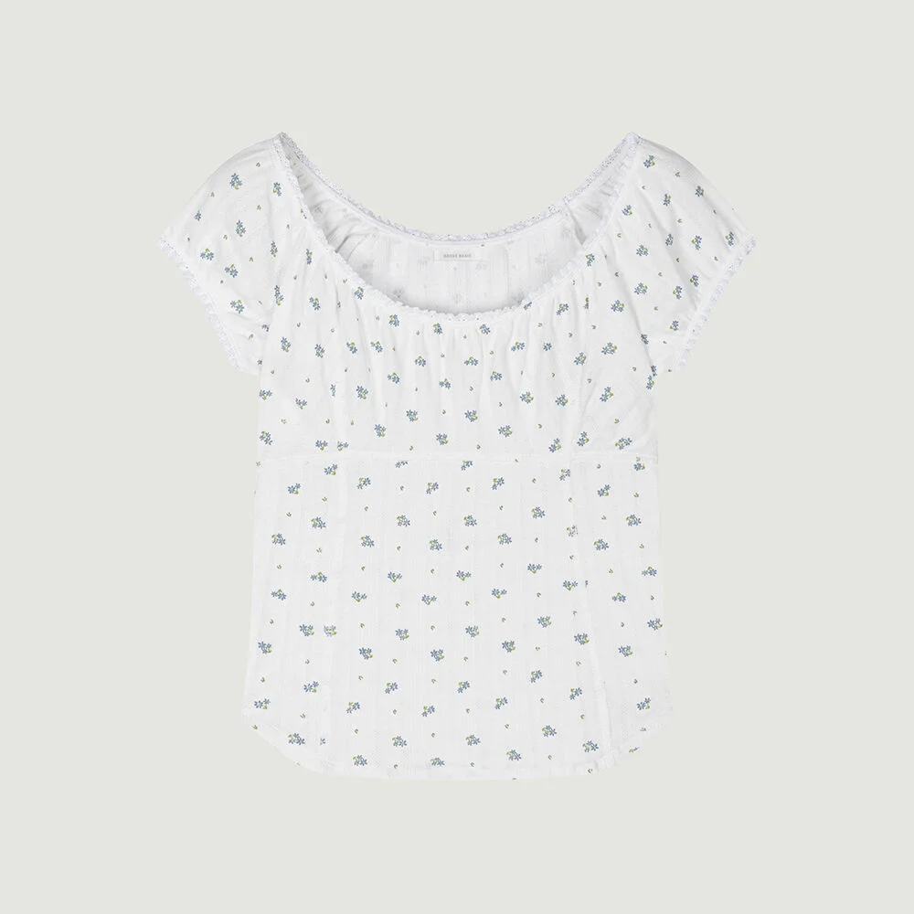 GRVB_FLOWER U-NECK TOP (IVORY)