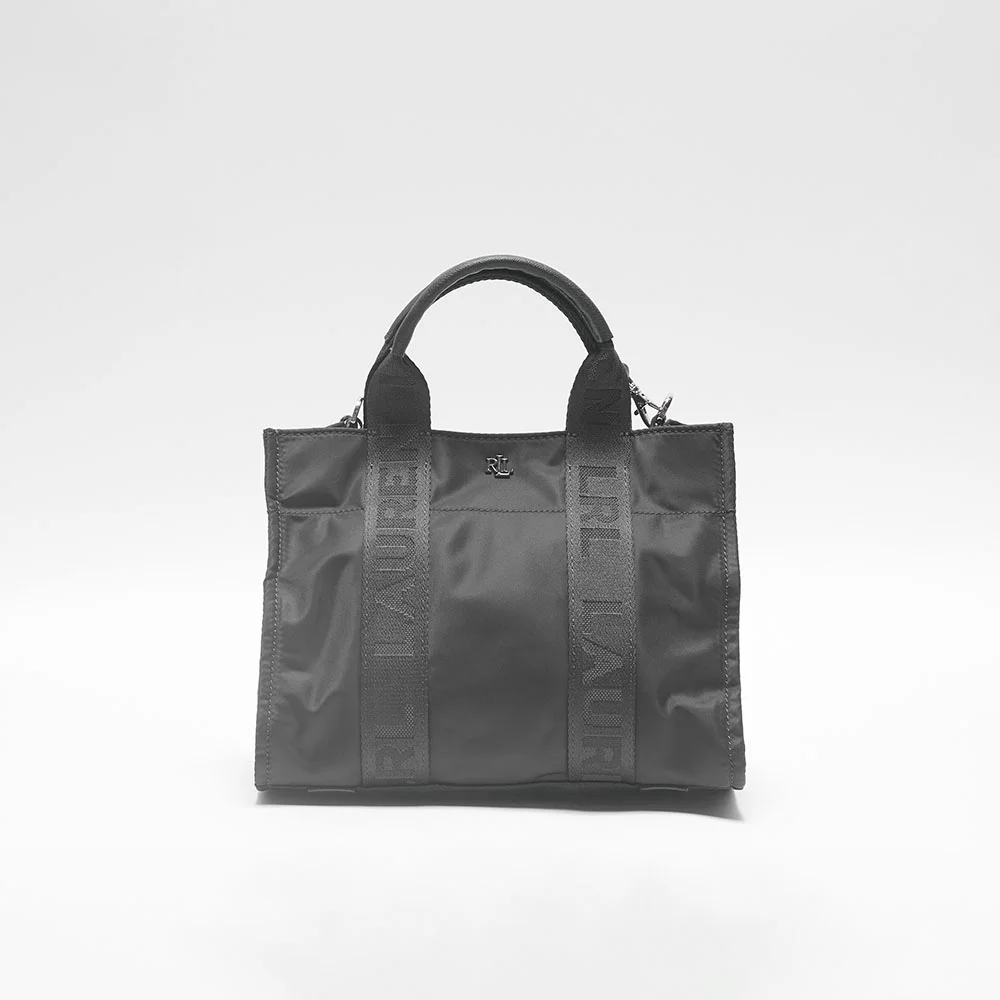 尼龍 小 Stevie 托特袋 (BLACK)