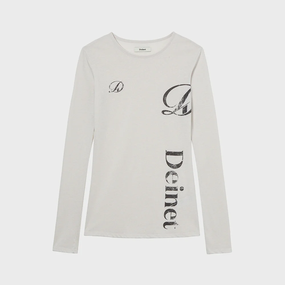 SYMBOL POINT SLEEVE IN ASH BEIGE